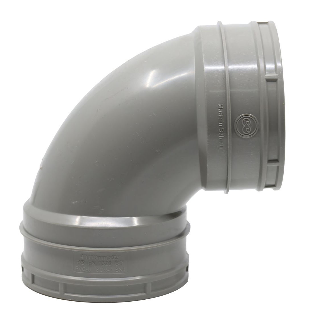 Buy UPVC ELBOW 90ºX4"- BPF Online | Construction Finishes | Qetaat.com